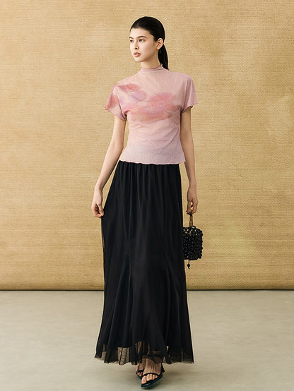 HECO Chinese Gradient Smudge T-Shirt - INIT.