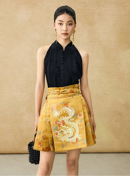 HECO Yarn Dyed Jacquard Short Horse Face Skirt  - RALPH.