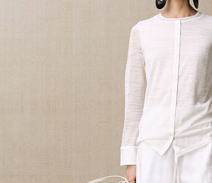 ZHUCHONGYUN new Chinese knitted long-sleeved top-CANSA.