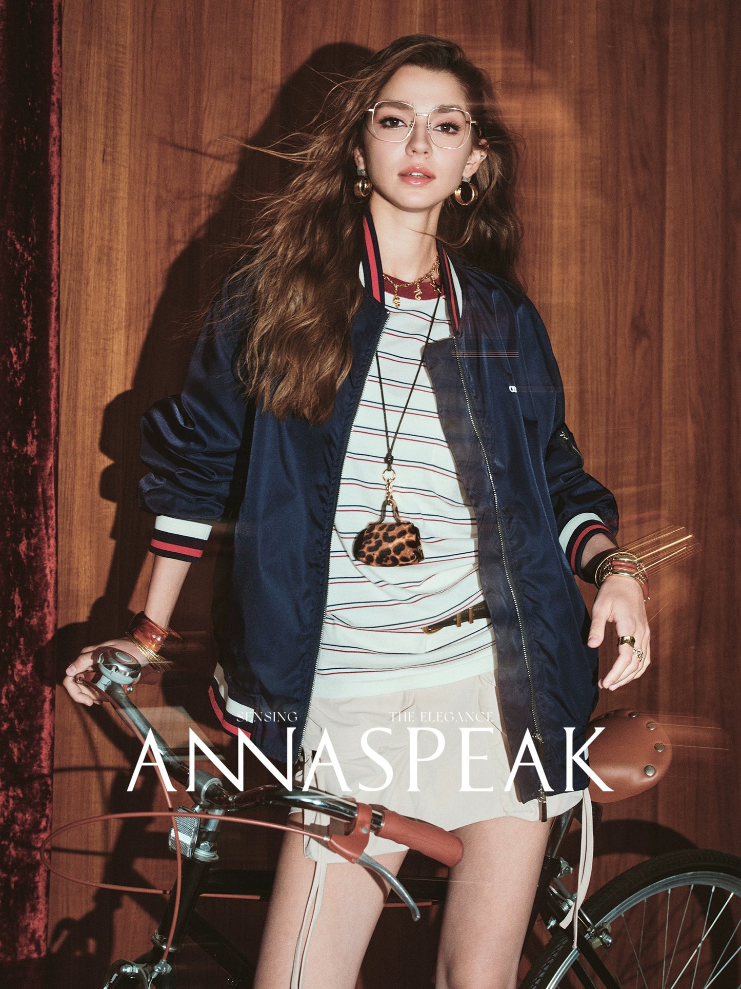 ANNASPEAK collar bomber jacket-ELI.