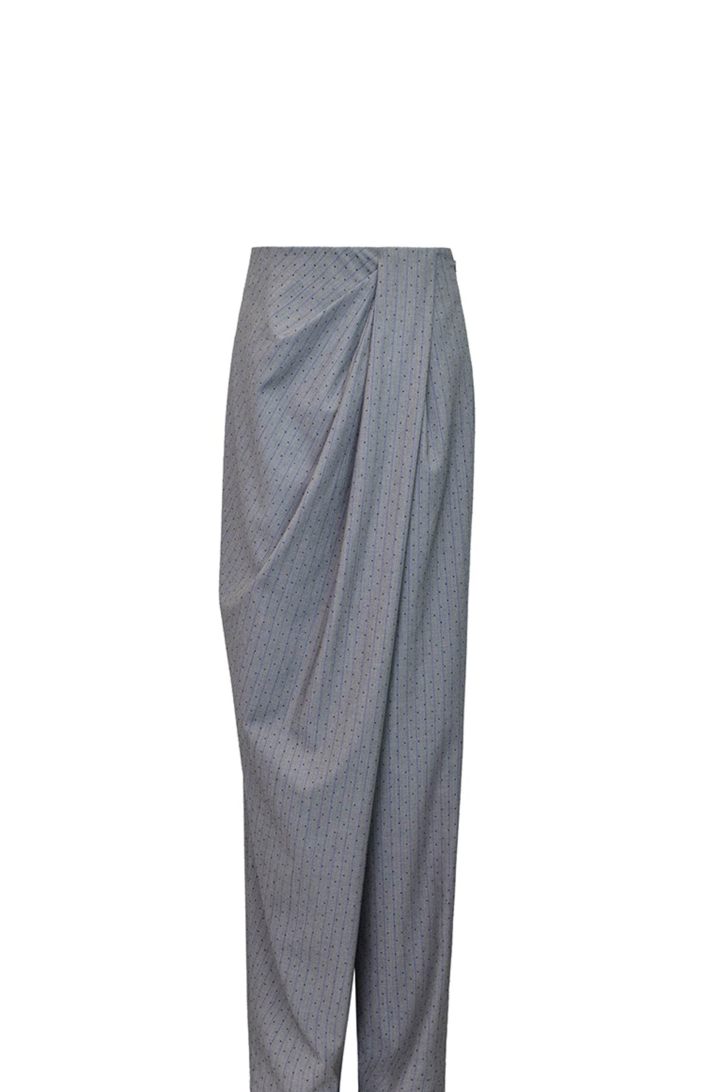 M essential Mackay designer label sand diamond grey stripe diamond buckle drawstring vest - ZING.