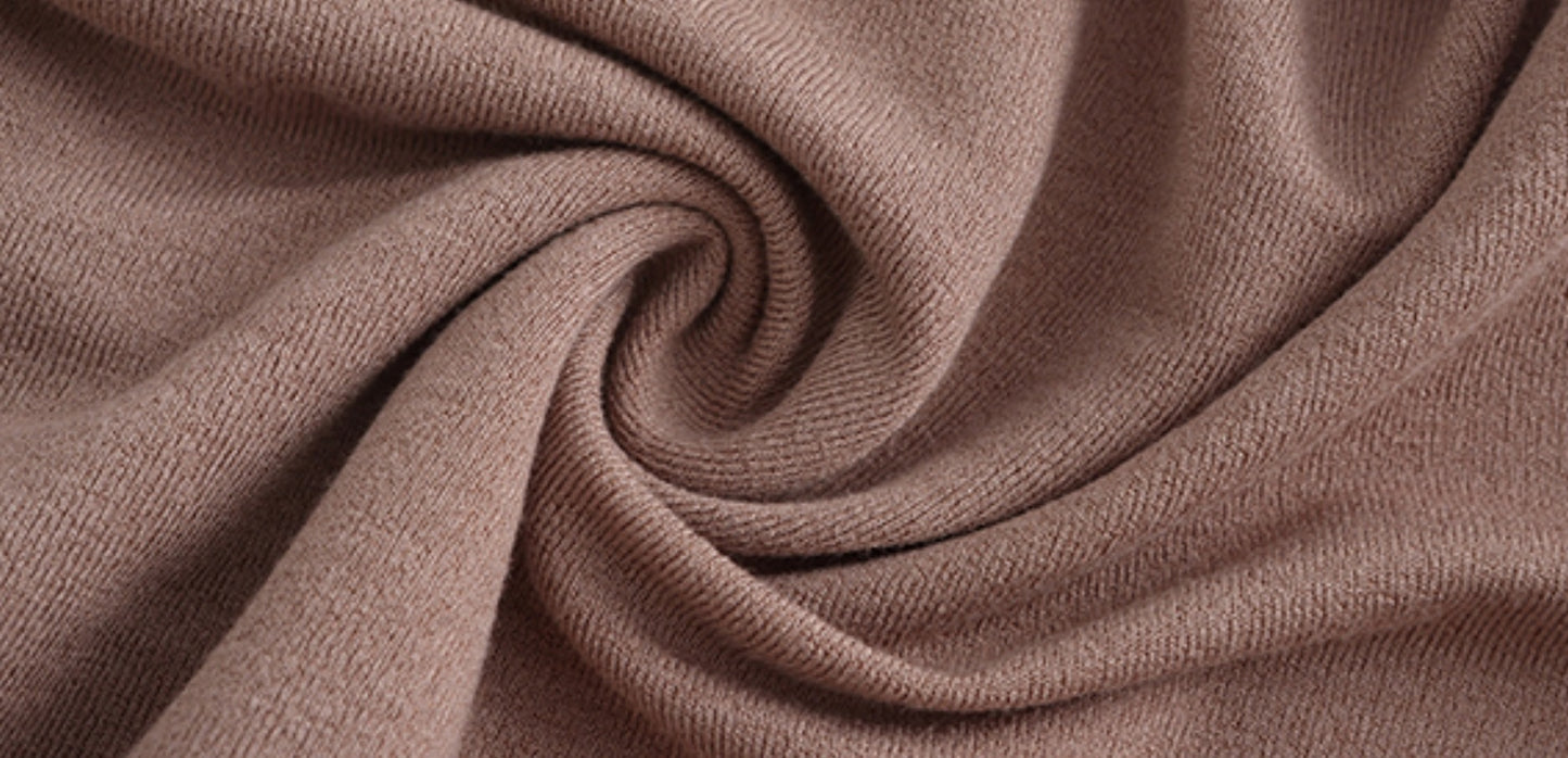 Le Palais Vintage Elegant Brown Aysmmetrical Wrap Short/ Long Dress-POA.