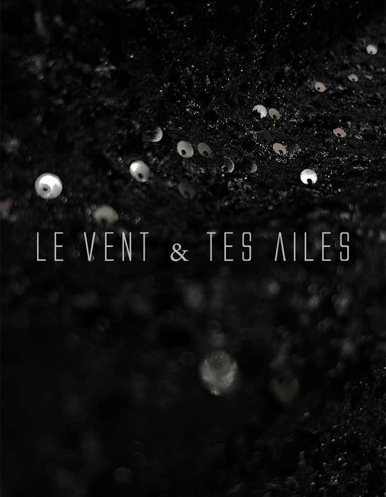 LE VENT&TES AILES Galaxy Luxury Weaving Feminine Sequin Tweed Skirt-ZOYA