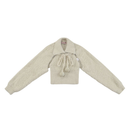 Le Palais Vintage Luxury Long Sleeves Slim Fit Sweater Set Dinner date Suit-Natasha