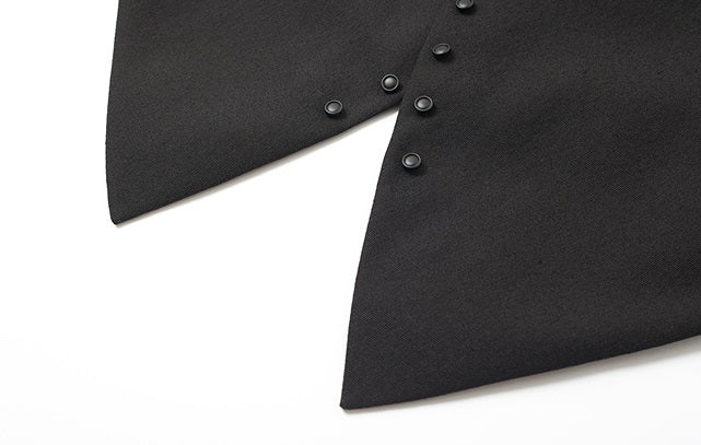 ZHUCHONGYUN black halterneck horse clip vest-HEATHER.