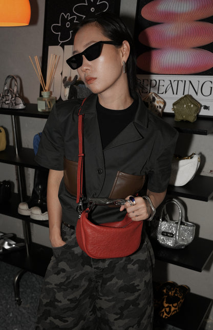 IUBALLET Quantum Gravity Metal Tote Futuristic Crossbody Bag - GUILT.