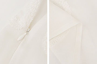 HECO Chinese high-end summer temperament love embroidered skirt - PHYSIC.