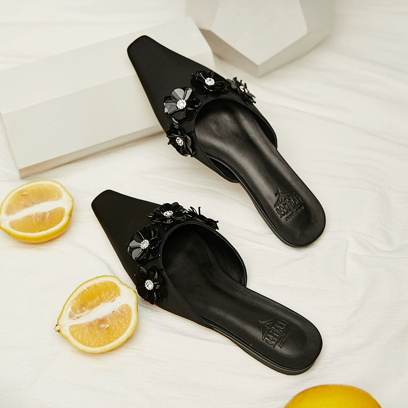 B-FEI  spring fairy beaded diamond shoes-GANDU.
