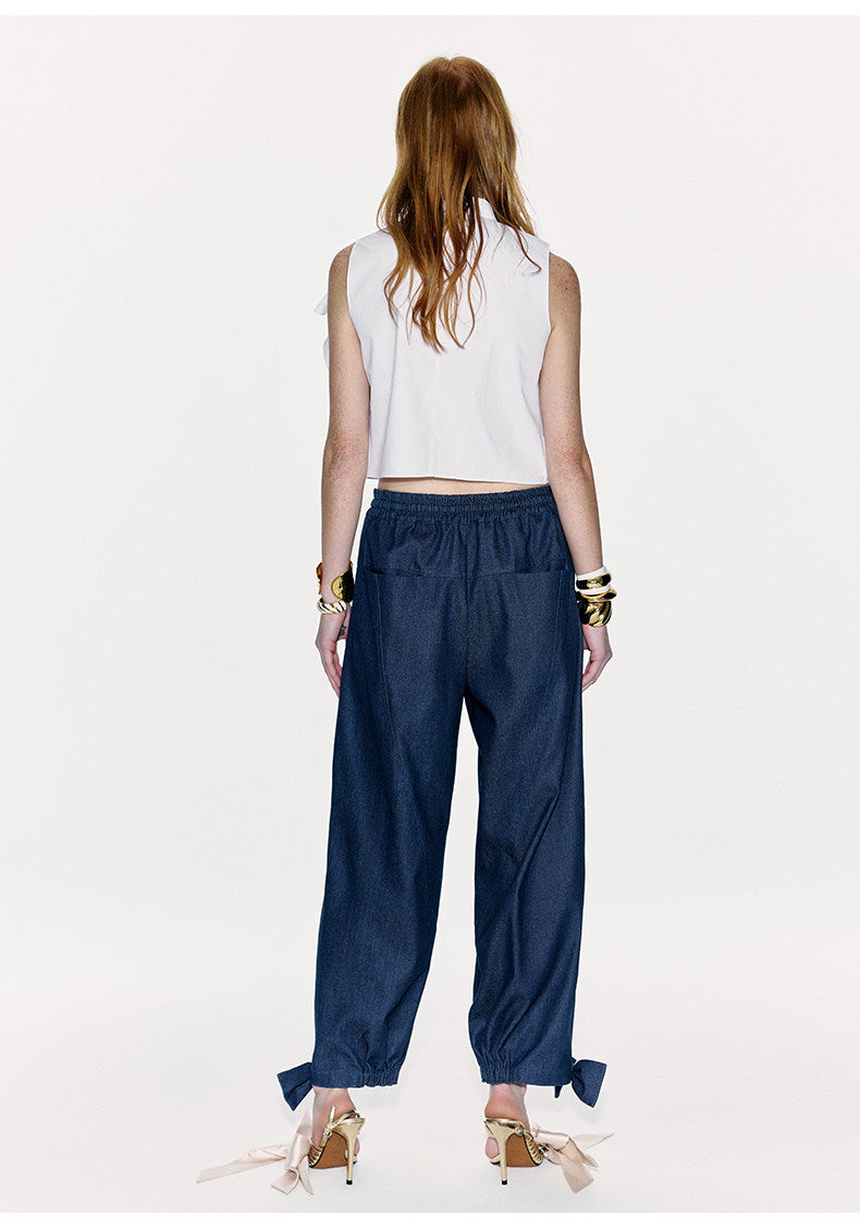 ATELIER MISS LU Three-dimensional Sleeveless Top - MORGAN.