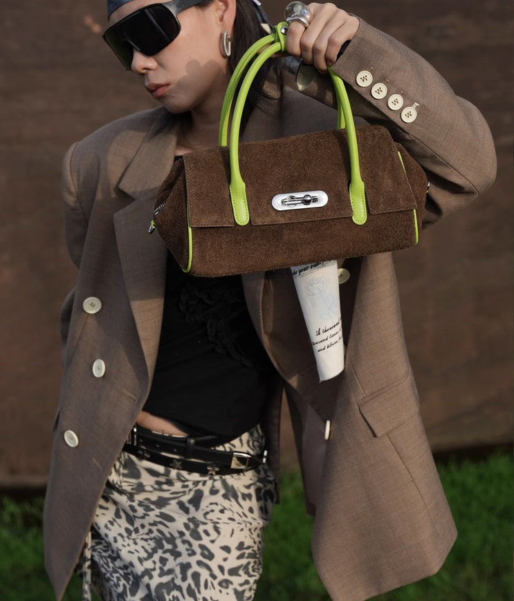 IUBALLET Mississippi Party New Suede Tote Girl bag - BAKA.