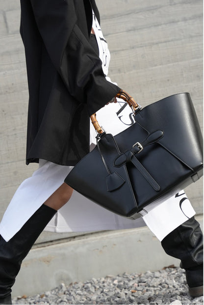 IUBALLET Genuine Leather Large Commuter Tote Bag - LIFT.