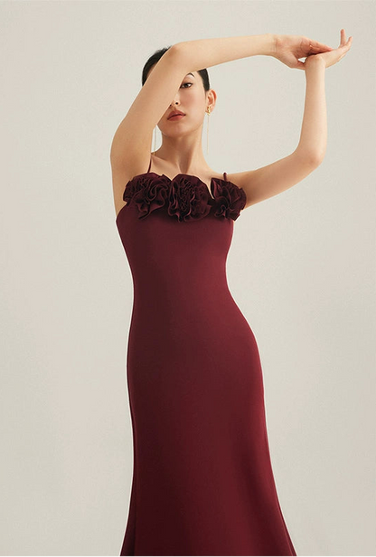GOUDIN Toast bridal engagement party long evening dress-TONA.