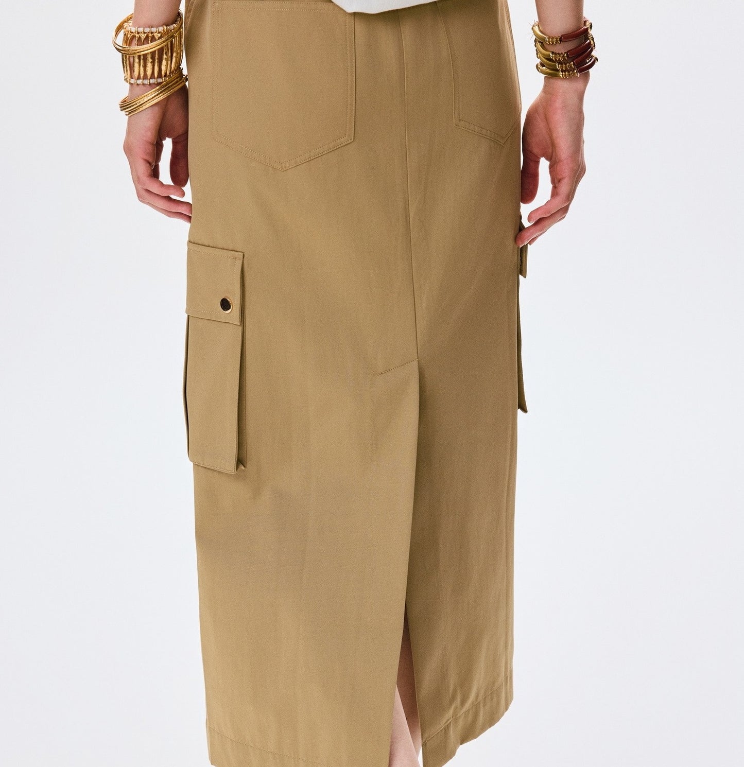 ANNASPEAK High-Waisted A-Line Skirt AS Summer New Style-JUN.