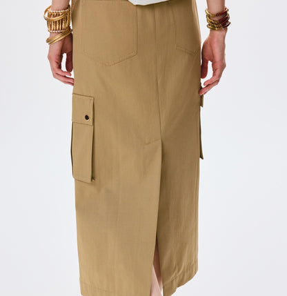 ANNASPEAK High-Waisted A-Line Skirt AS Summer New Style-JUN.