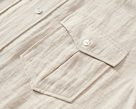 COMME MOI summer women's lapel loose short-sleeved shirt - EEMA.