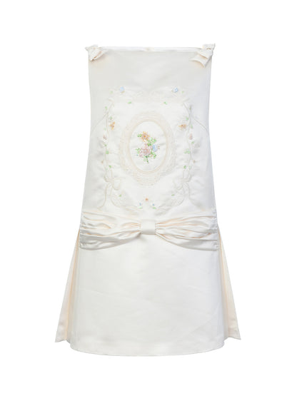 FAME beaded piping embroidered dress - GABRIEL