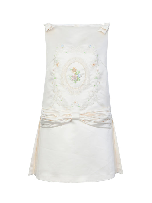 FAME beaded piping embroidered dress - GABRIEL