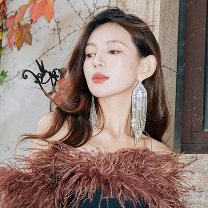 DOLLY High End Blue Diamond Earring-JUA