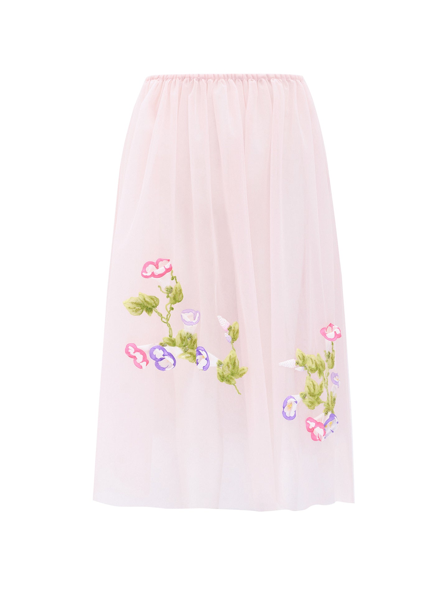 M essential Mackay designer brand mesh hand-painted morning glory vest - SAFE.