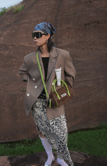 IUBALLET Mississippi Party New Suede Tote Girl bag - BAKA.