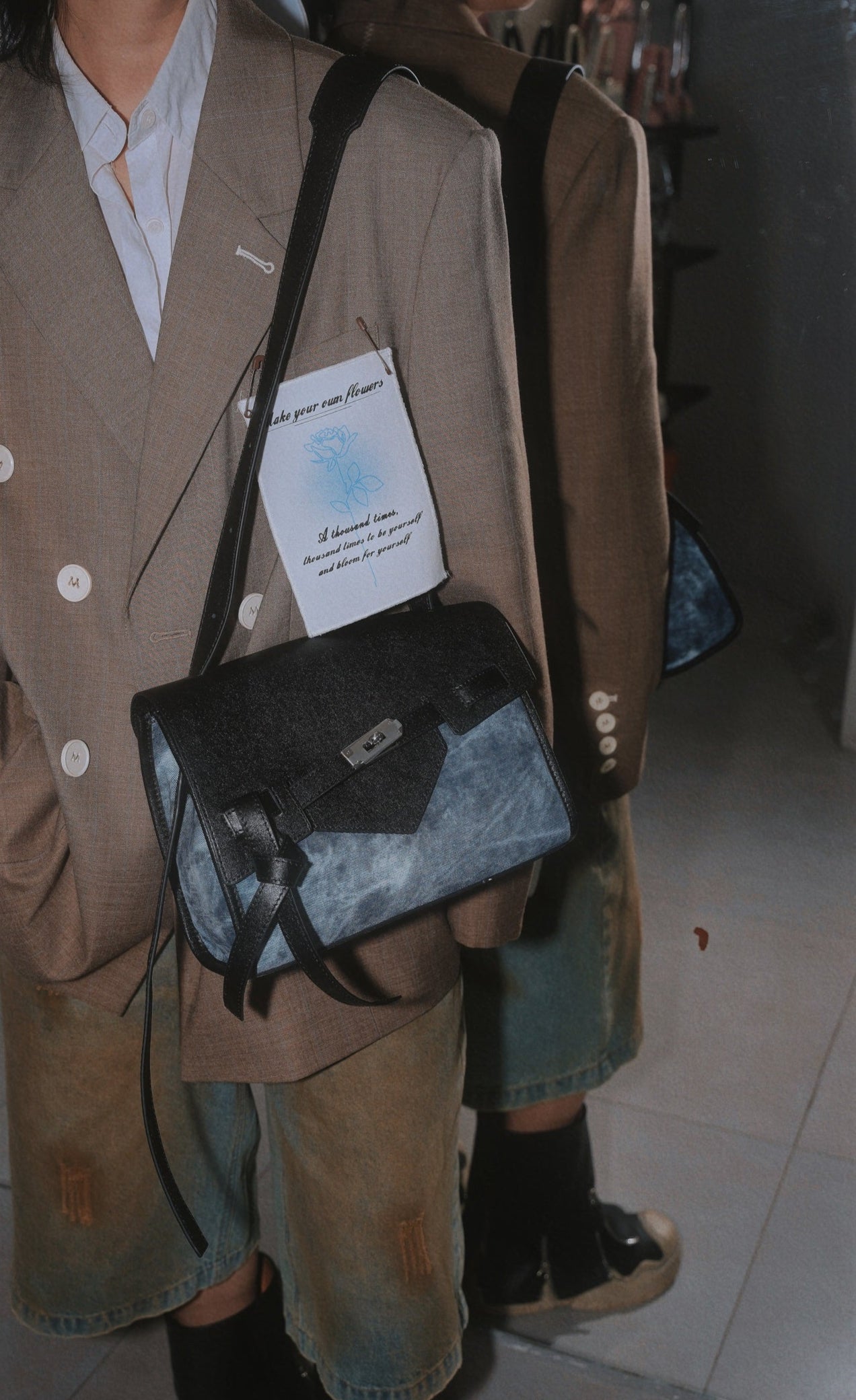 IUBALLET Leather Cross Body Pouch Bag - NOAH.