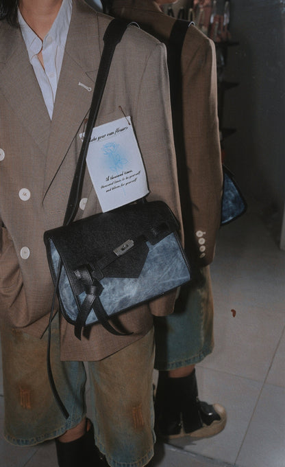 IUBALLET Leather Cross Body Pouch Bag - NOAH.