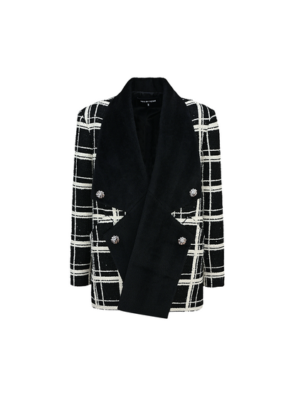 YES BY YESIR Sheep Wool Deconstructed Woolen Jacket - NARM.