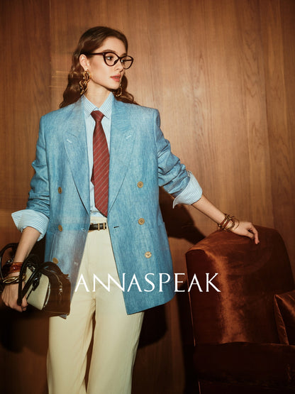 ANNASPEAK old money style suit -GREN.
