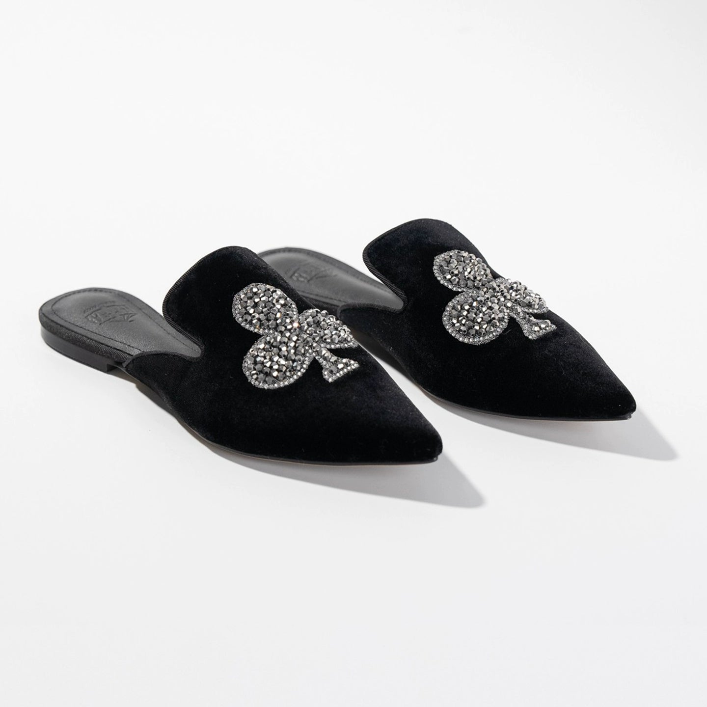 B-FEI sparkling rhinestone slip-on pointed toe women's shoes- HANNAH.