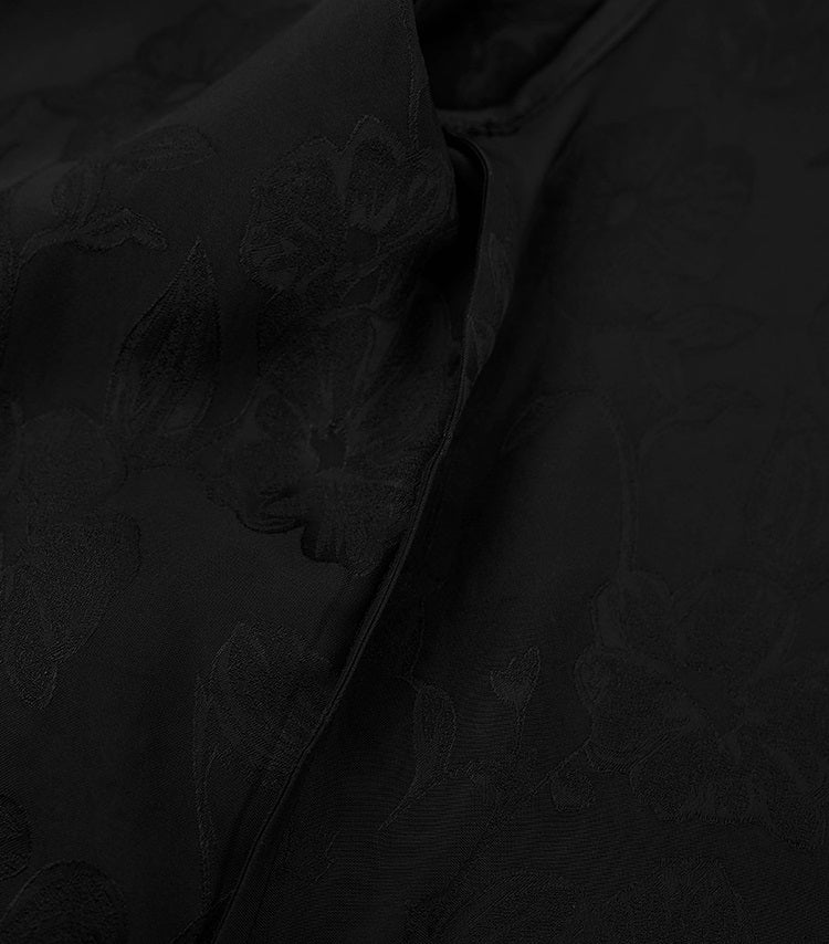 HECO Chinese style hollow fringe disc buckle short top - MASTER.