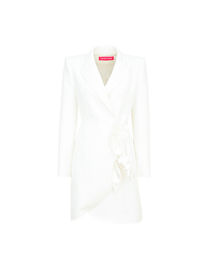 YES BY YESIR Swaying three-dimensional flower suit dress - LEVI.