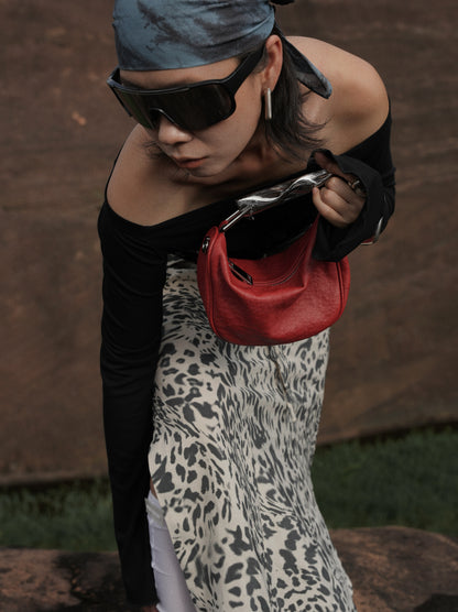 IUBALLET Quantum Gravity Metal Tote Futuristic Crossbody Bag - SONIE.