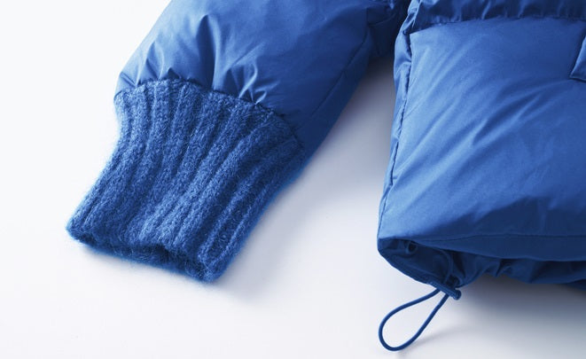 ZHUCHONGYUN Short Puffer White Goose Down Jacket-SWEADER.