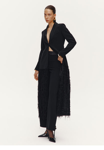 ATELIER MISS LU Fall/Winter Waist Two-Wear Design High-Waist Wide-leg Pants - THEO.