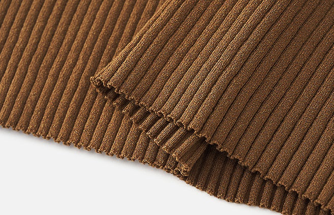 ZHUCHONGYUN silk short sleeves top and long skirt outfit set-PIPI.