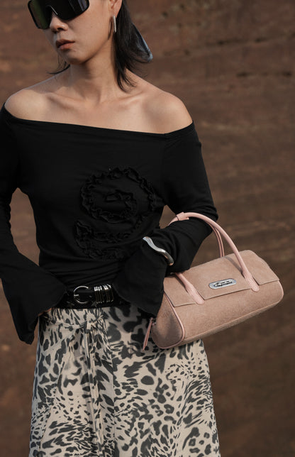 IUBALLET Mississippi Party New Suede Tote Girl bag - BAKA.