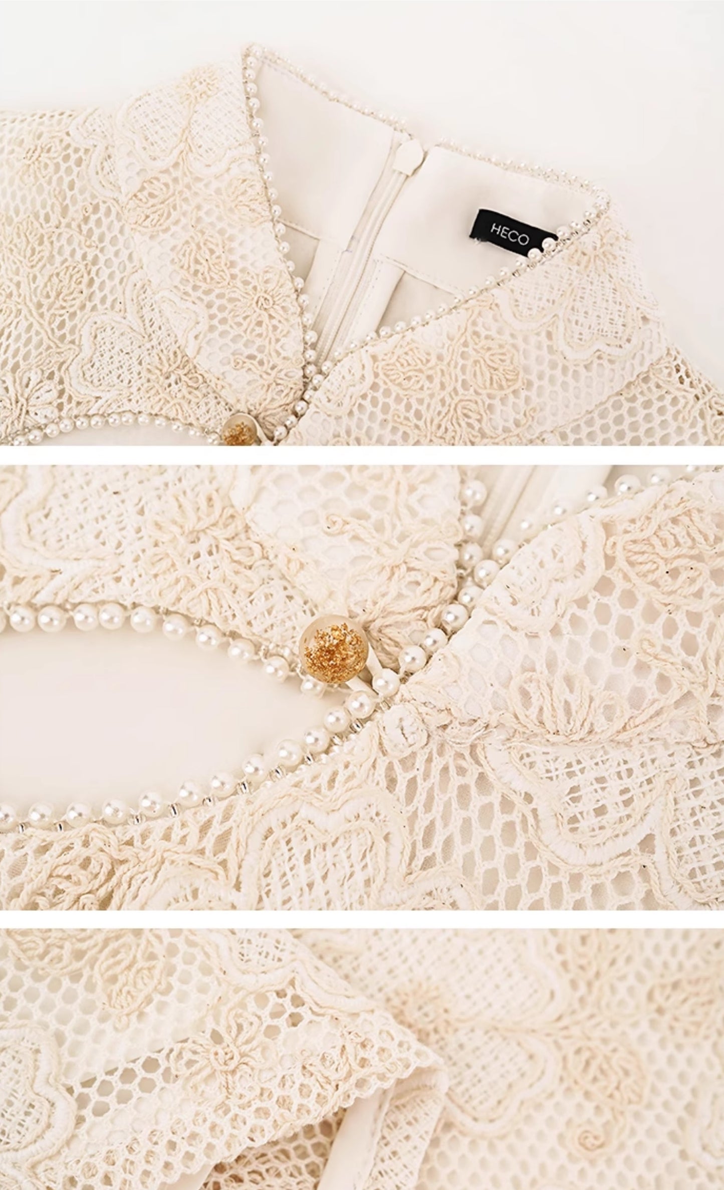 HECO new Chinese temperament flower embroidery cheongsam skirt - TAST.