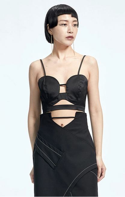 TINY IN Women's Cut-Out Camisole Top-BAKU