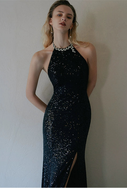 GOUDIN Evening light luxury bridal mermaid dress- NIMO.