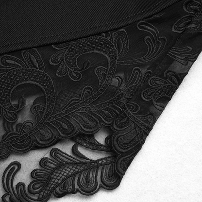 DOLLY White Sleeveless Off Shoulder Splice Lace Dress-DANICA