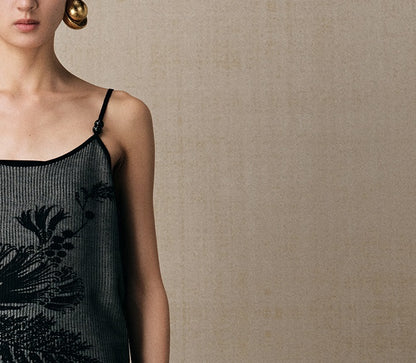 ZHUCHONGYUN new Chinese jacquard camisole-ADUNI.