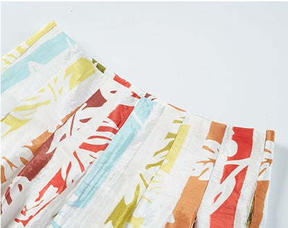 COMME MOI Lv Yan designer summer women's high-waisted wide-leg pants - TYE.