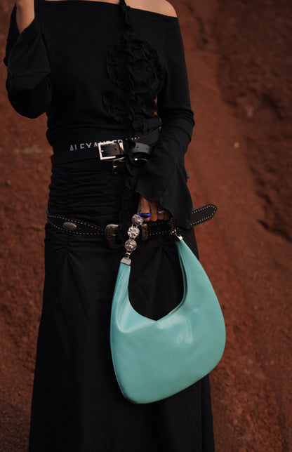 IUBALLET Chic Diamond-encrusted Arm Bag - SHOCK.