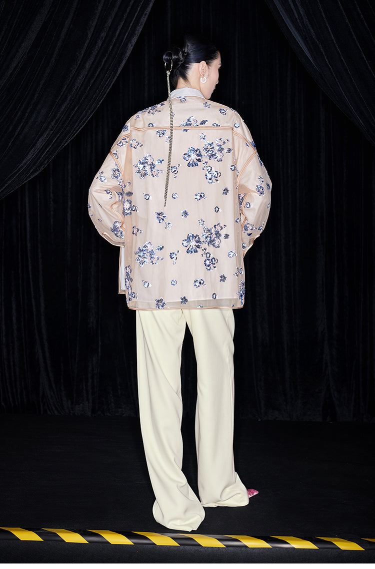 M essential Mackay designer elasticated straight-waistband trousers - stans.