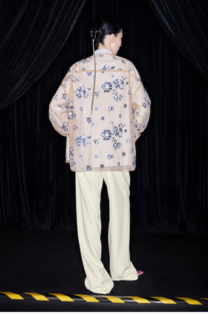 M essential Mackay designer elasticated straight-waistband trousers - stans.