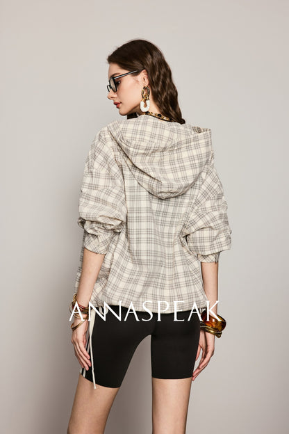ANNASPEAK Vintage Hooded Loose Cotton Sweatshirt-ROX.