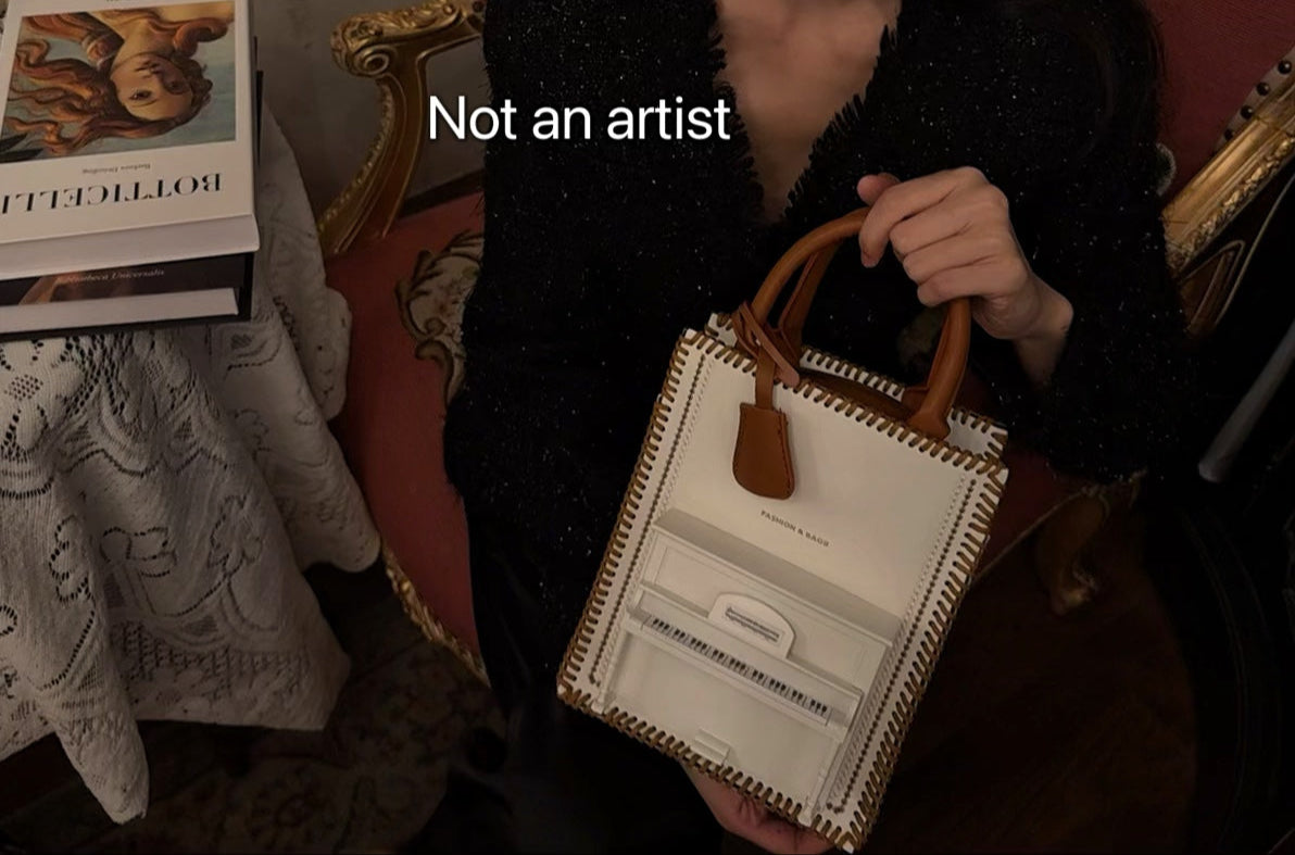 NOT AN ARTIST vintage stereo piano bag - Piano