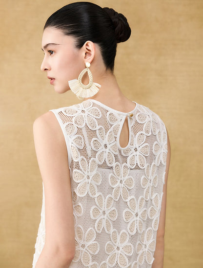 HECO Chinese three-dimensional embroidered dress two-piece dress - SQUIRM.