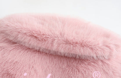 Le Palais Vintage Original Pink Luxury Fox Fur Jacket-KIRIYAMA.