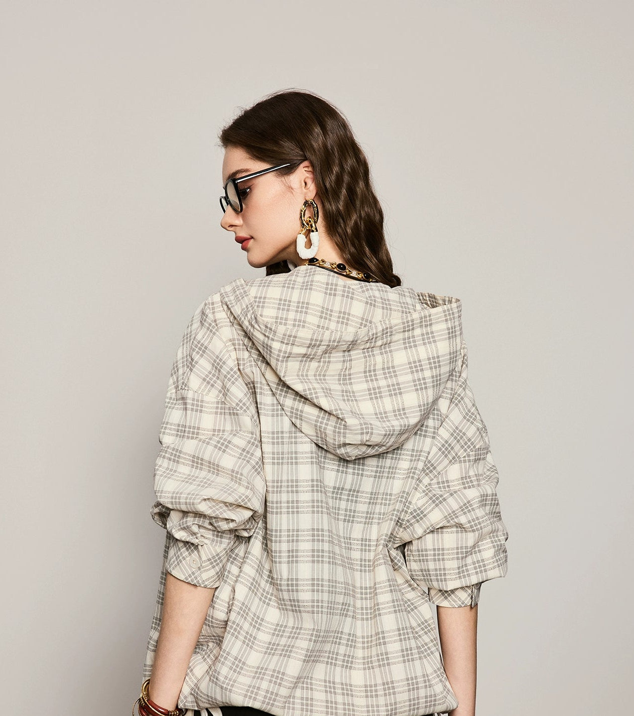 ANNASPEAK Vintage Hooded Loose Cotton Sweatshirt-ROX.